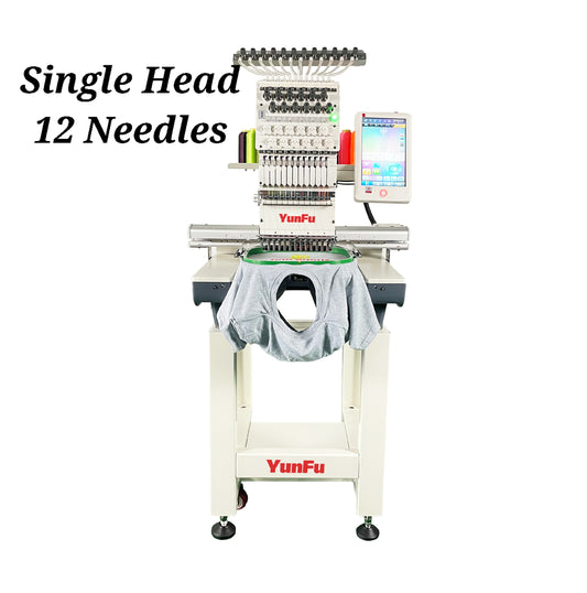 Industrial Embroidery Machine Yun Fu  12 Needles